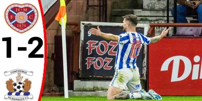 Liga Primer - Kilmarnock Berhasil Menundukkan Hearts Dengan Skor Tipis 2-1